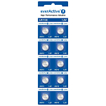 Everactive EVAG10 G10 LR1130 LR54 Щелочная батарея 10 единицы измерения Многоцветный Multicolour