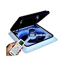 Купить Maxxair 278-0004500K вентилятор Plus Remote Control Голубой Smoke 7ft.ru в интернет магазине Семь Футов