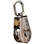 Goldenship GS71080 Поворотный шкив с проушиной Одинарный шкив Серебристый 6 mm 