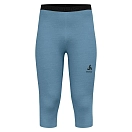 Купить Odlo 112222-21117-S 3/4 базовые штаны The Performance Wool 150 Голубой Provincial Blue Melange / Black S 7ft.ru в интернет магазине Семь Футов