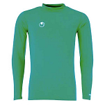 Uhlsport 100307806-XXL Базовый слой с длинным рукавом Distinction Colors Зеленый Lagoon 2XL
