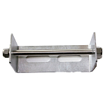 Talamex 76751026 Кронштейн оцинкованный для ролика прицепа Серый Grey 145 mm 