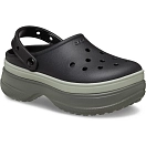 Купить Crocs 211355-001-m5w7 Деревянные башмаки Classic Stacked Black 35x25x15 EU 37 7ft.ru в интернет магазине Семь Футов