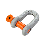 Plastimo 67417 Оценка 70 Omega Цепная скоба  Grey / Orange 8 mm