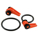 Купить Nomura NM96000100 Hook Keeper 3 pcs Оранжевый  Orange 7ft.ru в интернет магазине Семь Футов