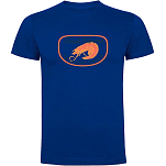 Kruskis CA65500505C073 Футболка с коротким рукавом Fresh Shrimp Голубой Royal Blue 2XL