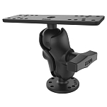 Ram mounts RAM-111U-B Universal Морское электронное крепление Серебристый Black
