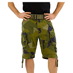 Brandit 2001-125-4XL Шорты Savage Vintage Зеленый  Swedisch Camo M90 4XL