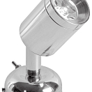 Articulated spotlight chromed brass 1 x 1 W HD, 13.900.01