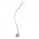 Светодиодная лампа для чтения VOLOS с 2 USB-портами для зарядки / Белый