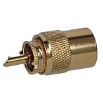 Euromarine 1450 коннектор PL259/6  Gold Plated