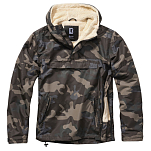 Brandit 3173-4-S Куртка Sherpa Зеленый  Dark Camo S