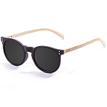 Ocean sunglasses 55000.1 Деревянные поляризованные солнцезащитные очки Lizard Bamboo Natural Smoked/CAT3