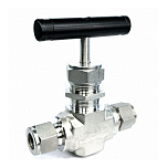 Клапан Swagelok SS-6NBS12MM N 12мм 284бар игольчатый из нержавеющей стали AISI316