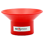 MV Spools YUKI-1-10-RED POM Yuki 1-10 Запасной защитный кожух шпули Оранжевый Red