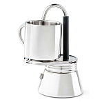 Gsi outdoors 65102 MiniEspresso Set Кофеварка для эспрессо 1 чашка Silver