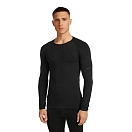 Купить Icebreaker 0a571h001/l Базовый слой с длинным рукавом Merino Blend 260 ZoneKnit™ Seamless Crewe Black 30x25x2 7ft.ru в интернет магазине Семь Футов