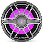Jl audio 93604 M6-770X-S-GmTi-i M6 Морской коаксиальный светодиодный динамик RGB Серый Black