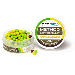 Promix PMWPMEA0 Pellet Mini 18g Ананасно-клубничные вафтерсы Yellow