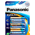 Panasonic LR6EGE/4BP 1x4 Evolta LR 6 Mignon Аккумуляторы Голубой Blue