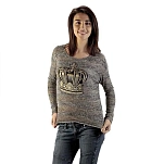 In vein royal-s Футболка с длинным рукавом Royal Grey / Brown 25x20x5