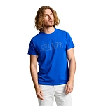 Slam A112007S00-W11-M Футболка с коротким рукавом Logo Голубой Olympic Blue M