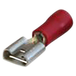 Talamex 14425512 Термин Лопата Женский 6.3 Mm 6 Единицы Красный Red
