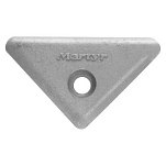 Martyr anodes ANOAH557 Volvo Duo Prop Алюминиевый анод нижнего блока Серебристый Grey 66 x 38 x 13 mm