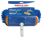 Special extra soft green scrubber 250 x 90, Osculati 36.634.01