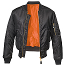 Купить Brandit 3149-2-4XL Куртка MA1 Черный  Black 4XL 7ft.ru в интернет магазине Семь Футов