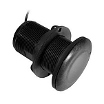 Низкопрофильный датчик глубины Raymarine M78713-PZ P319 Ø51мм 50-200 кГц сквозной с кабелем 15м из пластика, Osculati 29.600.13