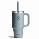 Купить Hydro flask tt32pscc043 термокружка Travel Tumbler Clear-32 Oz Shale Gray 20x10x10 7ft.ru в интернет магазине Семь Футов