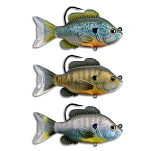 Live target SFS130MS562 Солнечная рыба 130 mm 38g Золотистый Bronze Bluegill