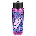 Nike N100764366024 Renew Recharge Straw 24oz/700ml Бутылка для воды Розовый Pink / Black / White
