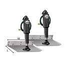 Купить Lenco 622-15105102 Стандартный набор триммеров с переключателем Серебристый Black / Grey 304.8 x 304.8 mm 7ft.ru в интернет магазине Семь Футов