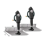 Lenco 622-15105102 Стандартный набор триммеров с переключателем Серебристый Black / Grey 304.8 x 304.8 mm