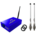 Glomex GLOIT1304EXT WeBBoat 4G Link Kit&2 Antenas Интернет Серебристый