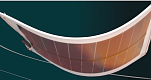 Flexible solar panel roll-up version 32 W 12.015.04