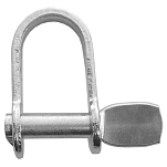 Bluewave 404904 Automatic Pin Плоская D-дужка  Silver 4 mm