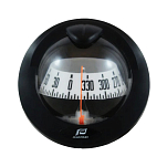 Компас Plastimo Offshore 75 63859 12/24В для судна 5-8м c белой конической картушкой Ø70мм в чёрном корпусе Ø100x88мм врезной монтаж под углом 20-90°