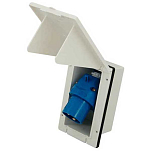 Bals 001462 16A 230V Встроенная поддержка штекеров Бесцветный White / Blue