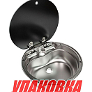 Мойка круглая, стеклянная крышка, Marine Rocket (упаковка из 3 шт.) MR570SS_pkg_3
