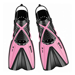 Ласты для снорклинга с открытой пяткой детские Mares X-One JR 410345 размер 24-29 розовый