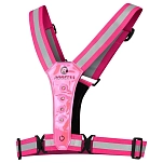 Rogelli ROG351114-ONESIZE Led Vest Светоотражающий жилет для бега Pink