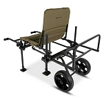 Korum K0300047 Карповая рыболовная тележка S23 Twin Wheel Deluxe Green