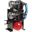 Купить Johnson pump 189-101340901 Aqua Jet Duo Водная система Серебристый 12V 10.4 GPM  7ft.ru в интернет магазине Семь Футов