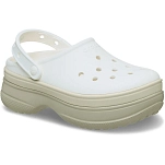 Crocs 211355-0wv-m4w6 Деревянные башмаки Classic Stacked Chalk 35x25x15 EU 36