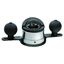 Купить Компас Ritchie Navigation Navigator B-200P картушка 115мм 12В 491x185x158мм настольный с плоской картушкой чёрный/стальной 7ft.ru в интернет магазине Семь Футов
