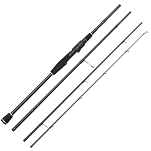 Westin w254-0714-ml-unit спиннинговое удилище W2 Finesse T&C Travel Black 65x10x10 2.1 m