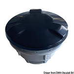 Inflation valve Black with exchangeable body core, 66.446.36
